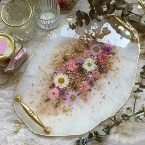 Floral Tray Art