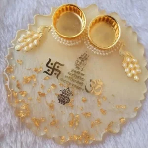 Resin Puja Thali