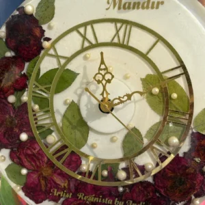 Resin Wall Clock with MDF Board